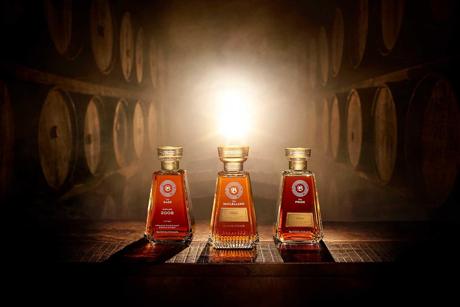 Three Bottles